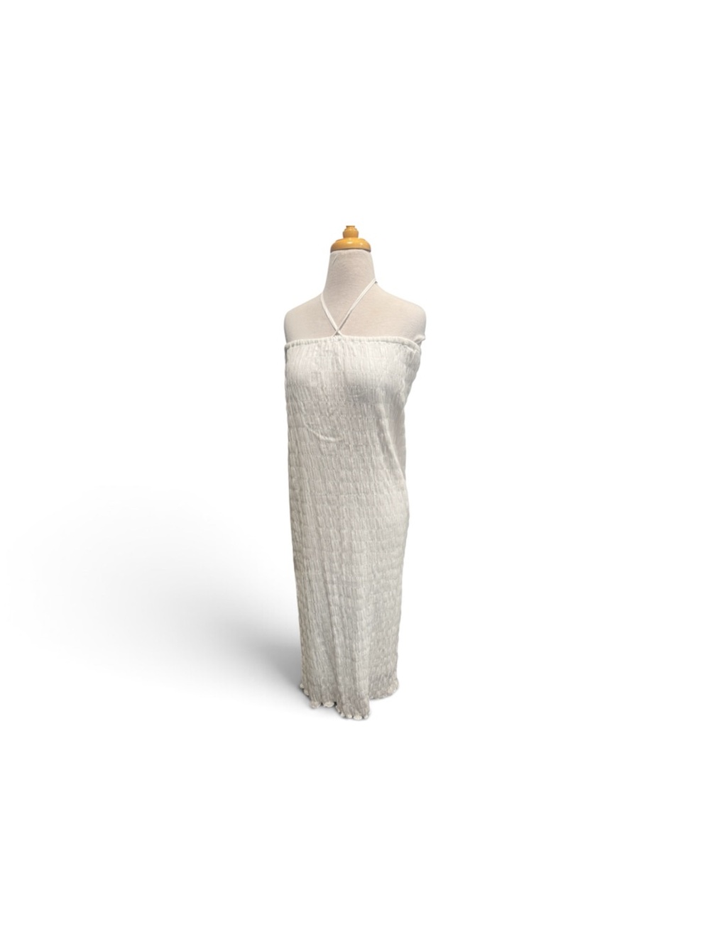 Petal and Pup Women’s White Halter lined Dress NWT. Bridal/Bach dress Sz XL NWT